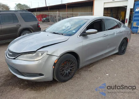 2015 Chrysler 200 Lx from USA, damaged, VIN 1C3CCCFB0FN682358